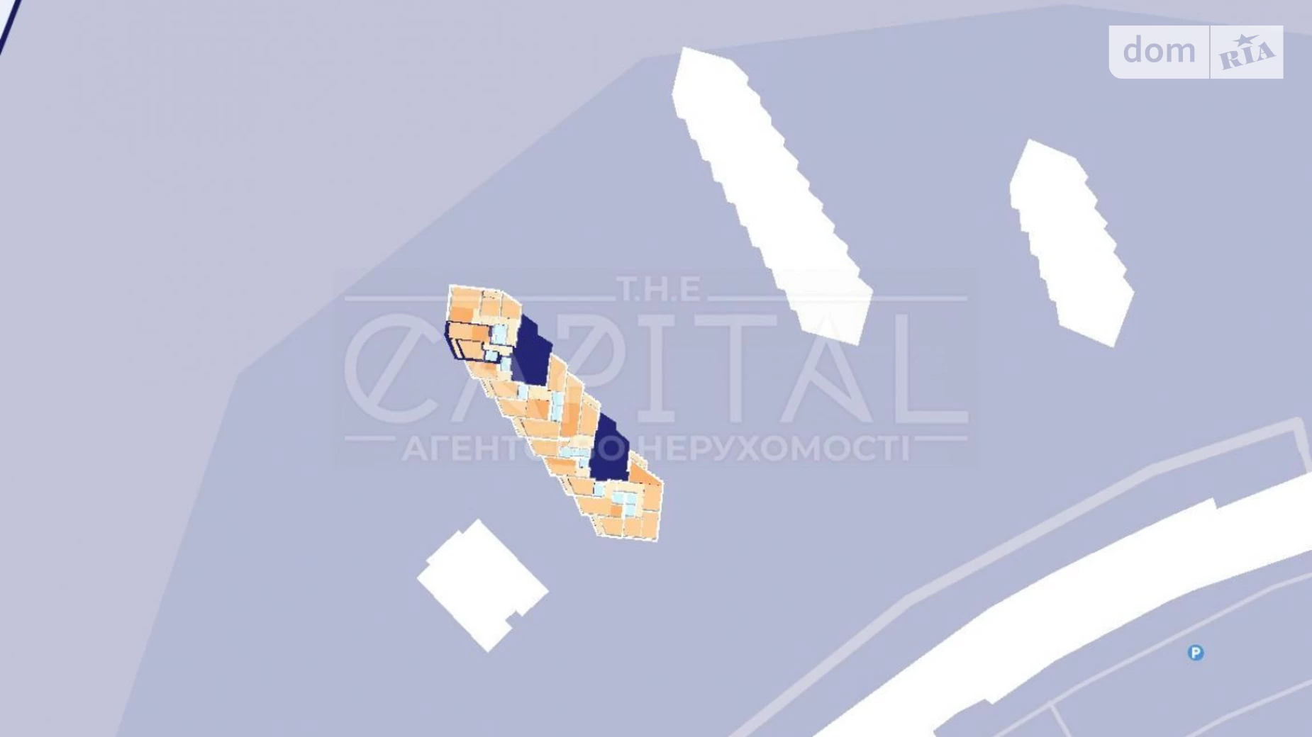 Продается 2-комнатная квартира 61 кв. м в Киеве, ул. Осокорская, 2А/1