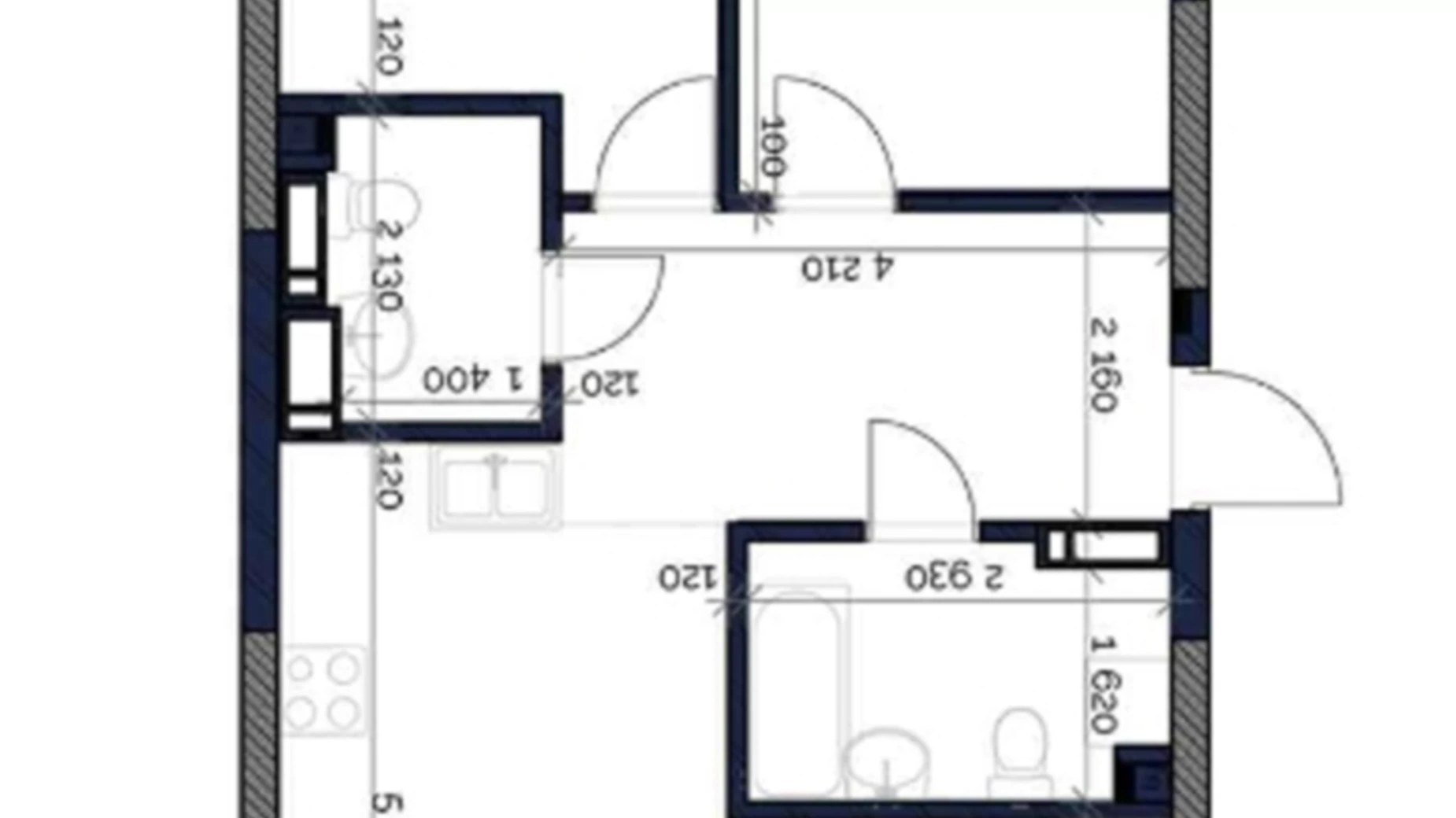 Продается 3-комнатная квартира 80.55 кв. м в Киеве, ул. Семьи Кульженко(Петра Дегтяренко) - фото 4