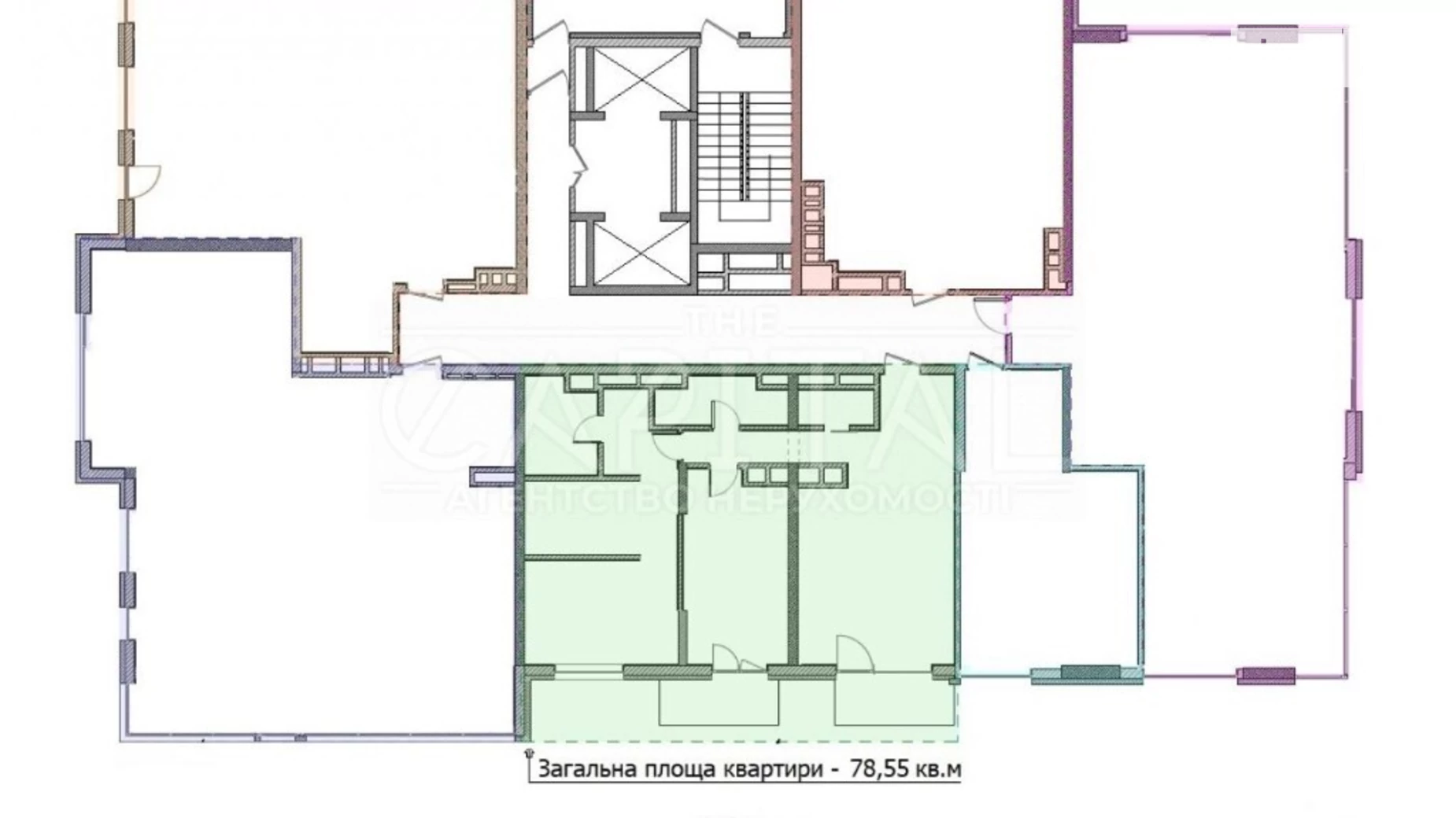 Продається 2-кімнатна квартира 79 кв. м у Києві, вул. Паньківська, 20/82 - фото 5