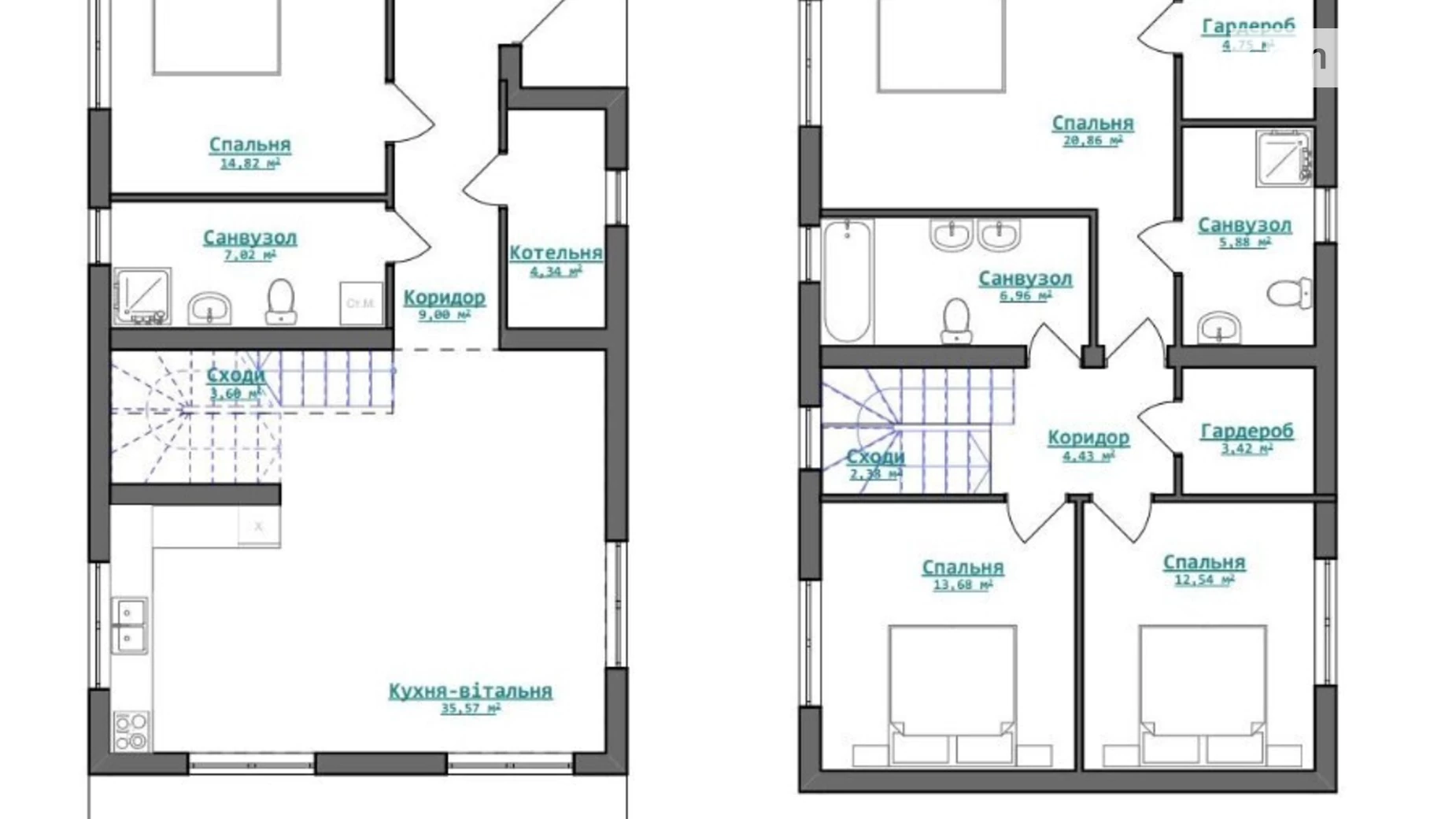 Продается дом на 2 этажа 150 кв. м с мебелью, цена: 155000 $ - фото 3