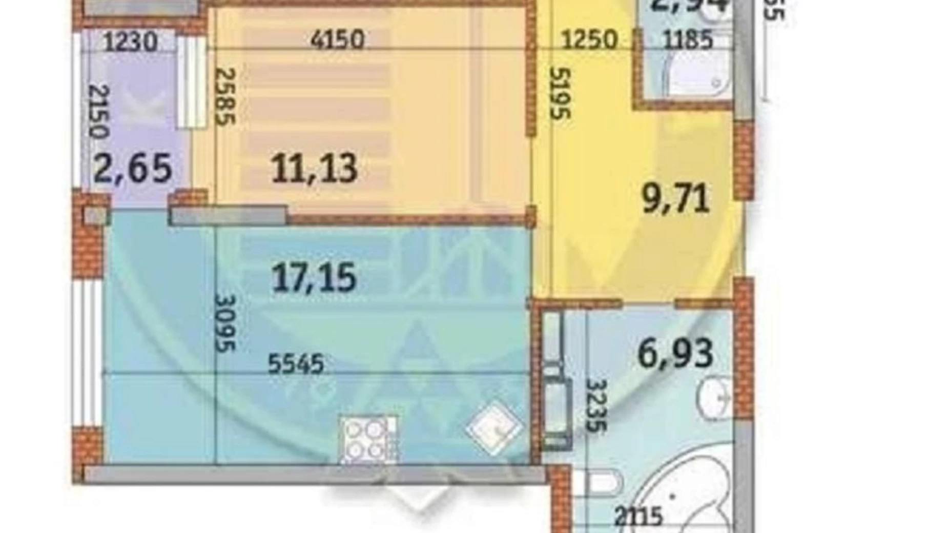 Продается 2-комнатная квартира 67 кв. м в Киеве, ул. Причальная, 11