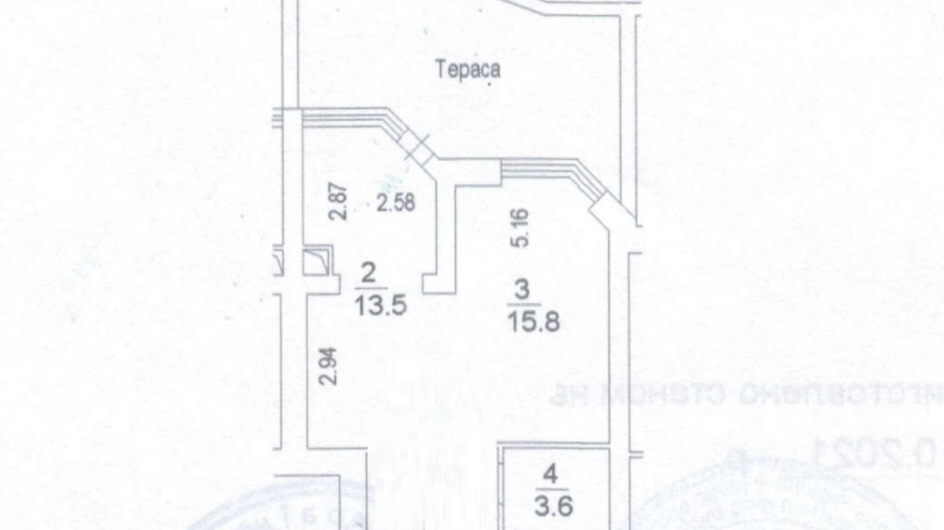 Продається 1-кімнатна квартира 43.7 кв. м у Новосілках, вул. Миру, 10