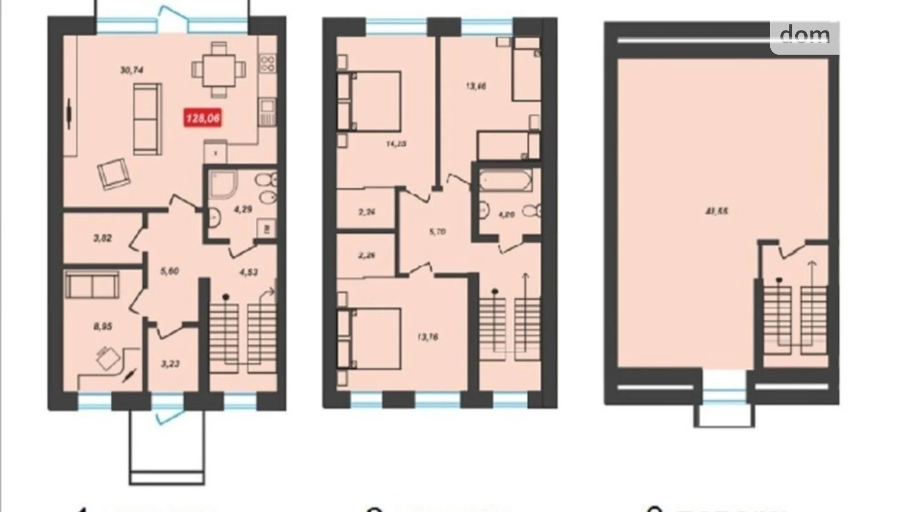 Продается одноэтажный дом 139 кв. м с подвалом, цена: 82000 $ - фото 4
