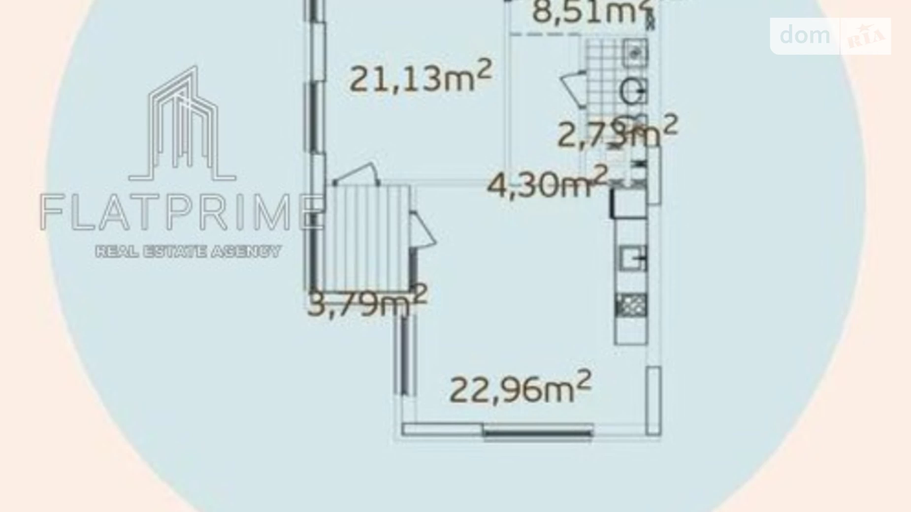 Продается 2-комнатная квартира 86 кв. м в Киеве, просп. Правды, 2