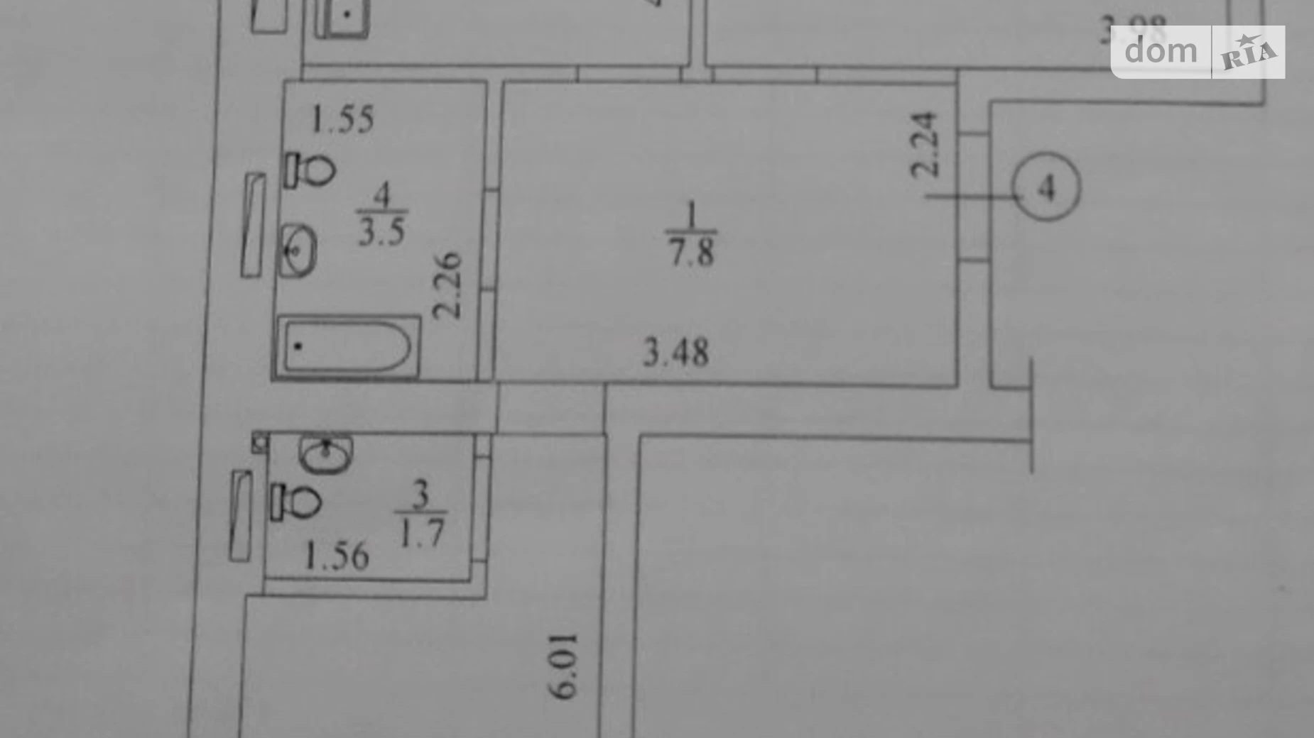 Продается 2-комнатная квартира 60 кв. м в Ирпене, ул. Белокур(Курская), 5Б