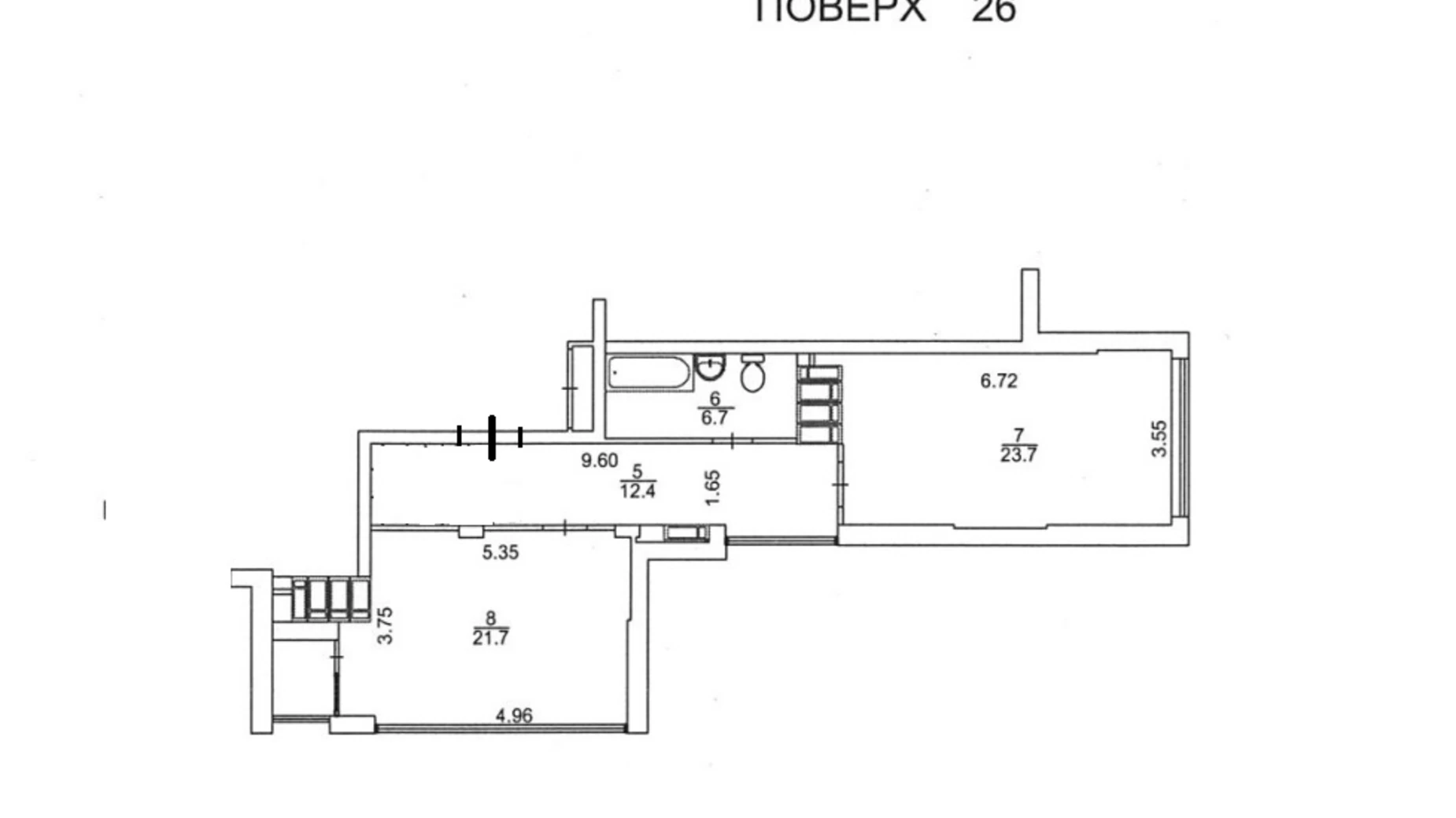 Продается 2-комнатная квартира 66 кв. м в Киеве, ул. Михаила Бойчука, 41Б - фото 2