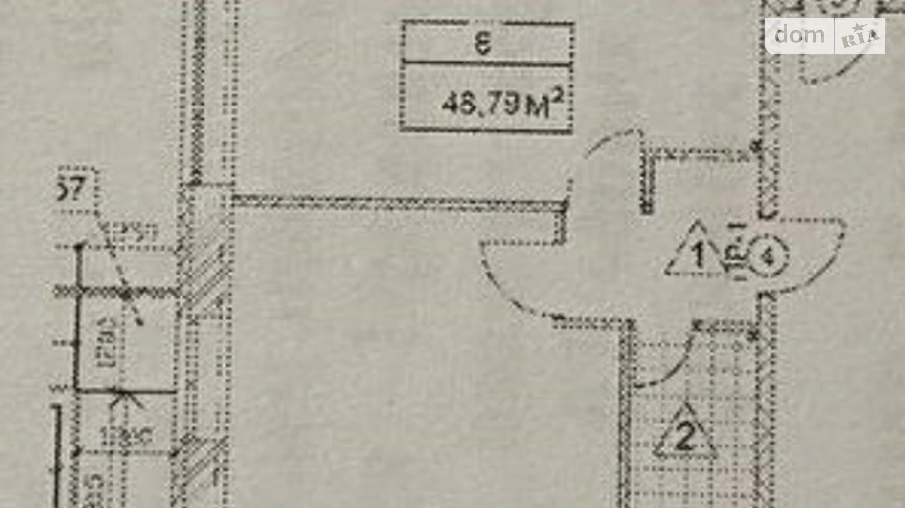 Продается 2-комнатная квартира 48.8 кв. м в Днепре, Запорожское шоссе