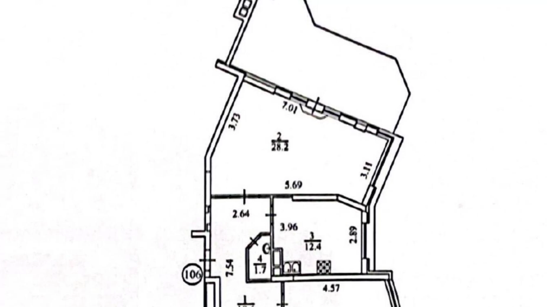 Продается 4-комнатная квартира 180 кв. м в Киеве, ул. Ломоносова, 46