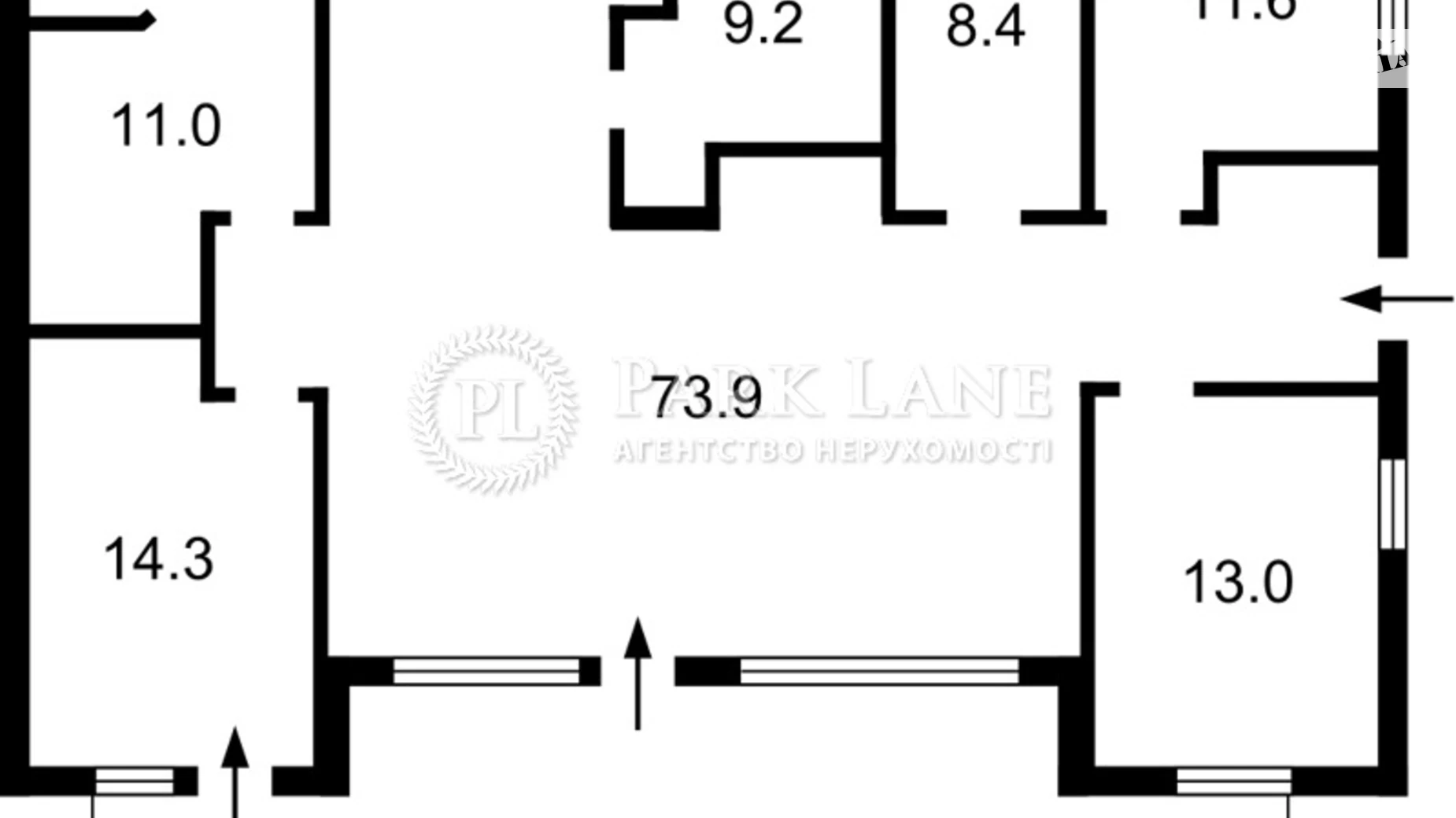 Продается одноэтажный дом 144.9 кв. м с камином, цена: 225000 $ - фото 5