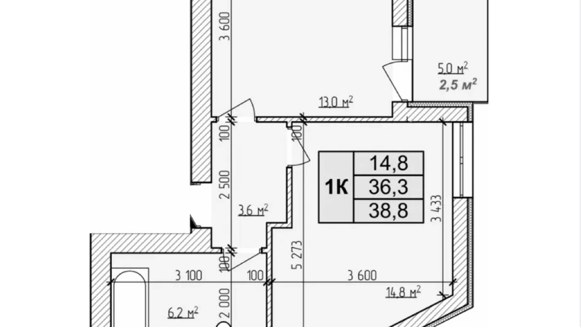 Продается 1-комнатная квартира 39 кв. м в Зарванцах, ул. Озерная