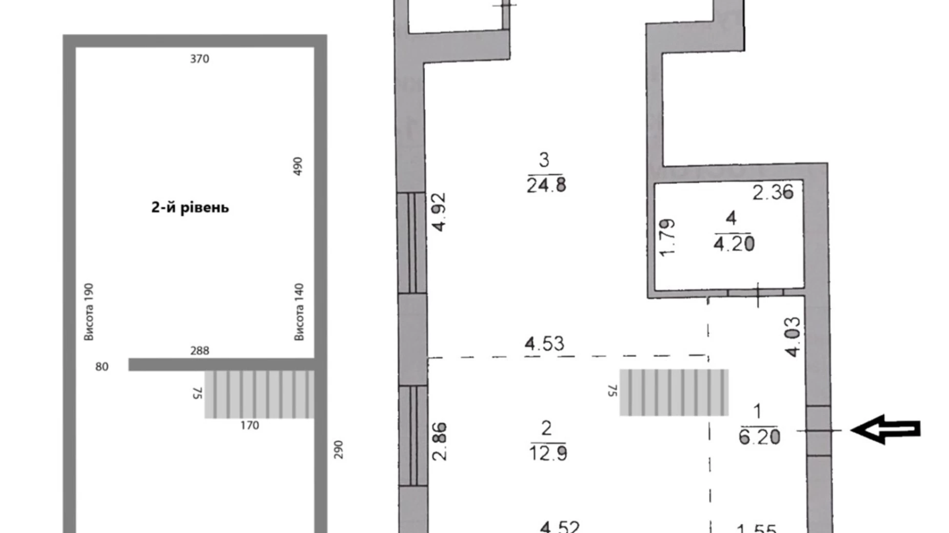 Продается 1-комнатная квартира 75 кв. м в Ирпене, ул. Некрасова, 1Ж