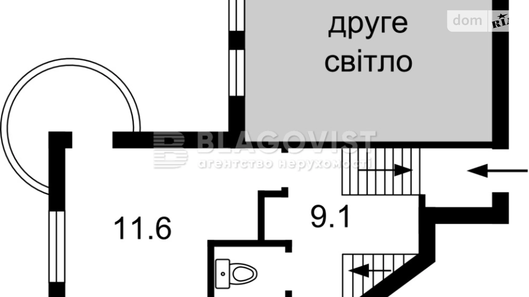 Продається 3-кімнатна квартира 110 кв. м у Києві, вул. Саперно-Слобідська, 8