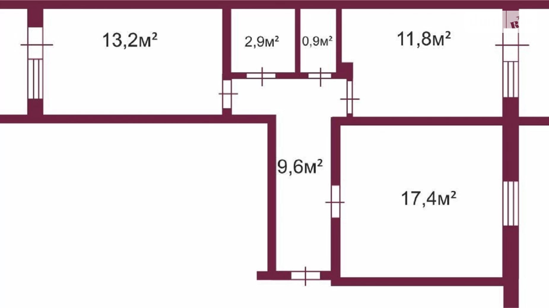 Продается 2-комнатная квартира 58.8 кв. м в Одессе, ул. Александра Невского - фото 2