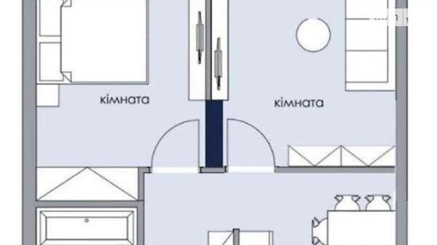 Продается 1-комнатная квартира 52 кв. м в Киеве, ул. Князя Романа Мстиславича(Генерала Жмаченко), 26 корпус 1