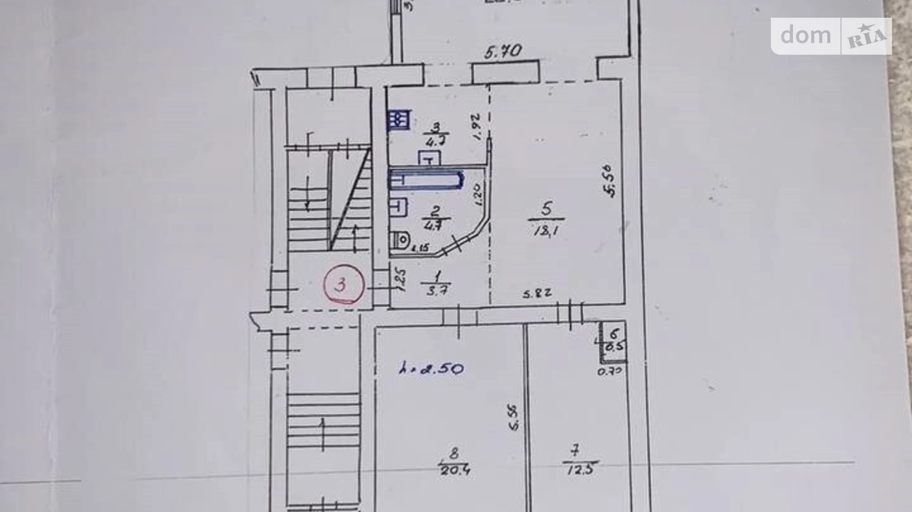 Продается 3-комнатная квартира 88 кв. м в Львове