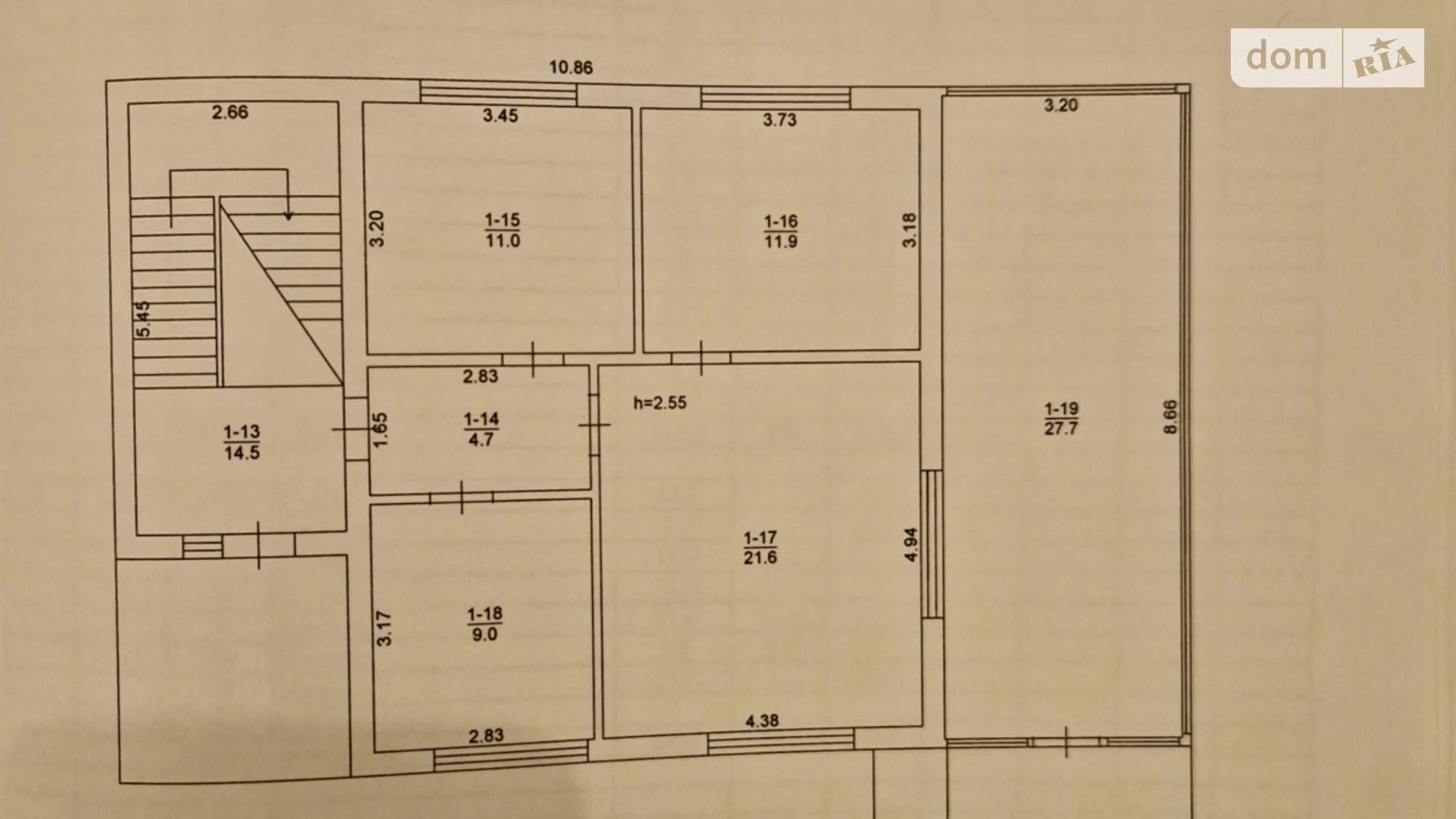 Продается дом на 2 этажа 205.4 кв. м с балконом, ул. Труда, 31А