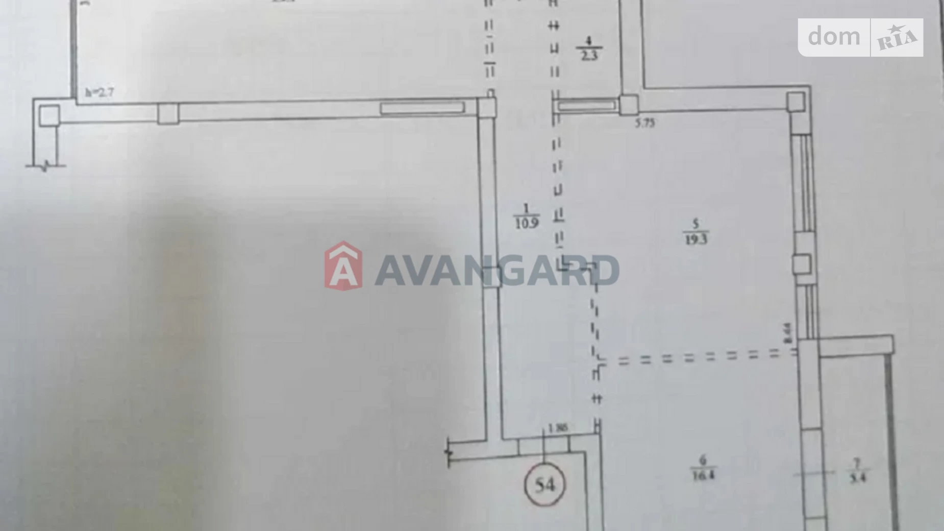 Продается 2-комнатная квартира 88.6 кв. м в Днепре, ул. Гетманская, 9