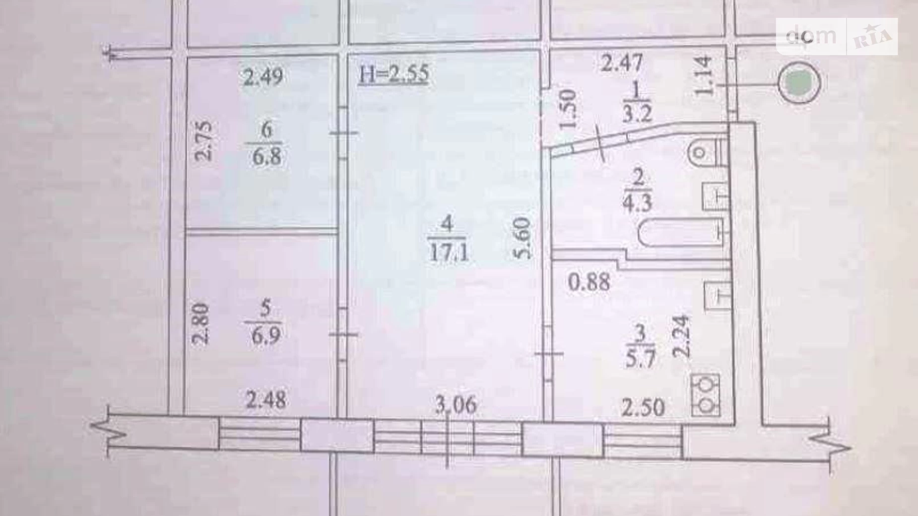 Продается 2-комнатная квартира 46 кв. м в Харькове, ул. Франтишека Крала, 55 - фото 2