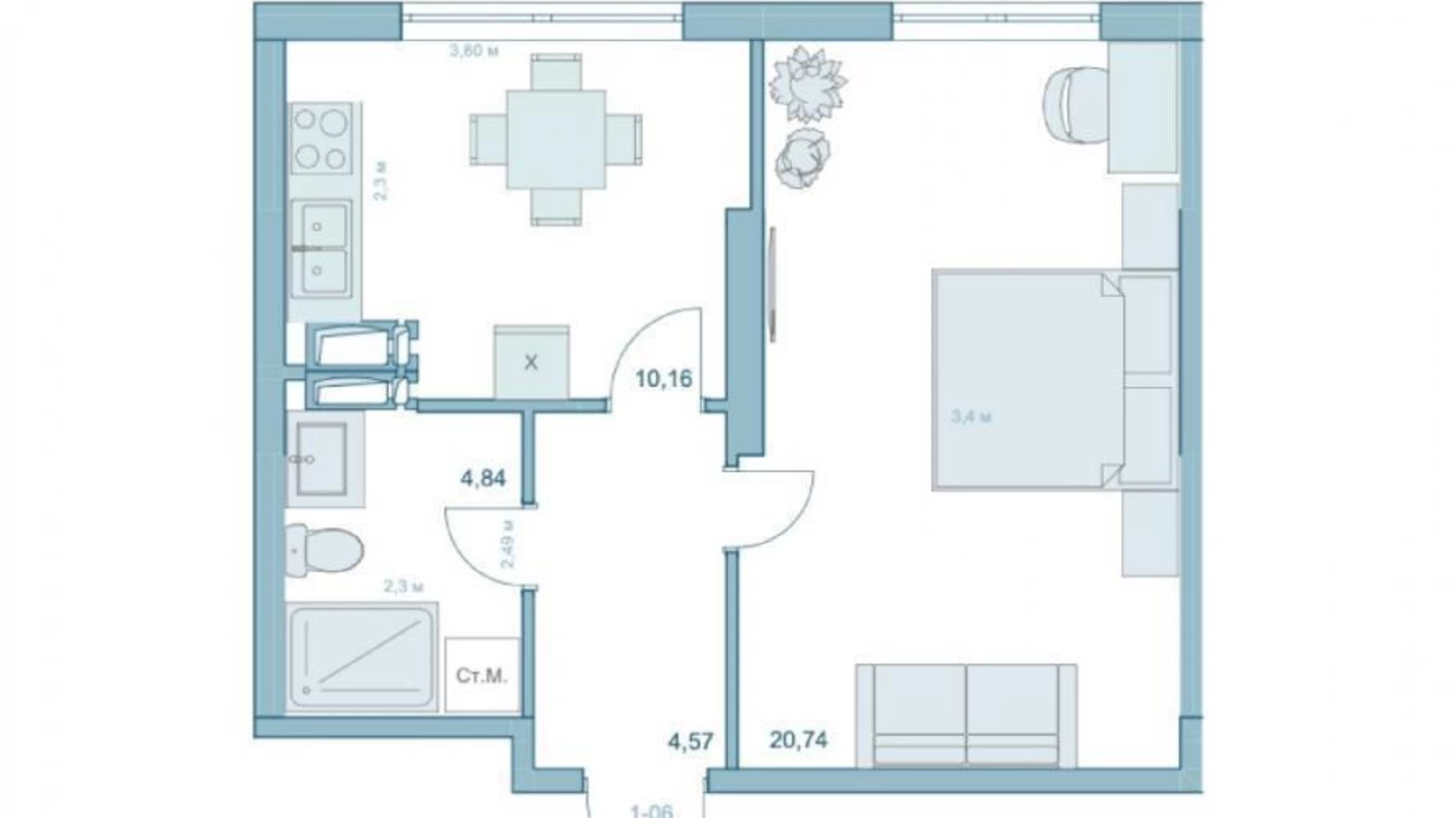 ул. Степана Руданского, 9А Сырец,Киев ЖК Park Hills Сырец - фото 2