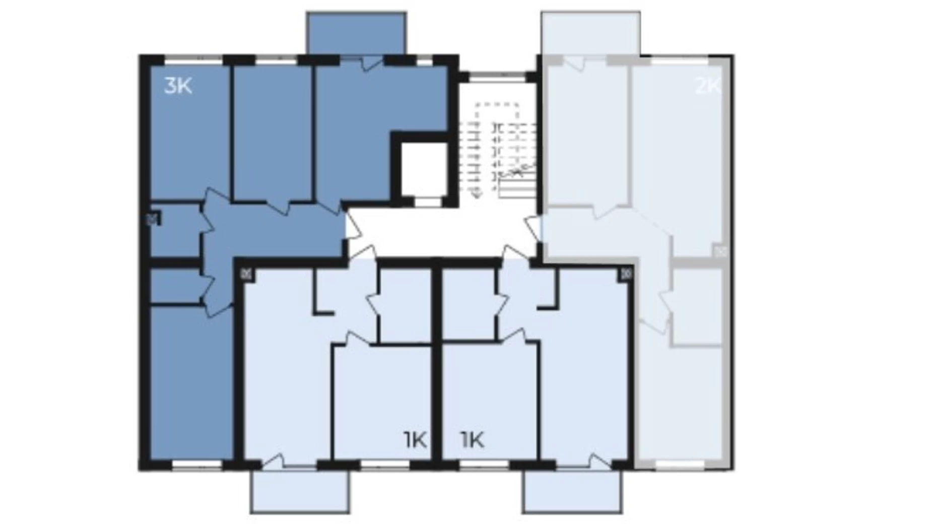 Продается 2-комнатная квартира 63.7 кв. м в Ивано-Франковске, ул. Коновальца Евгения