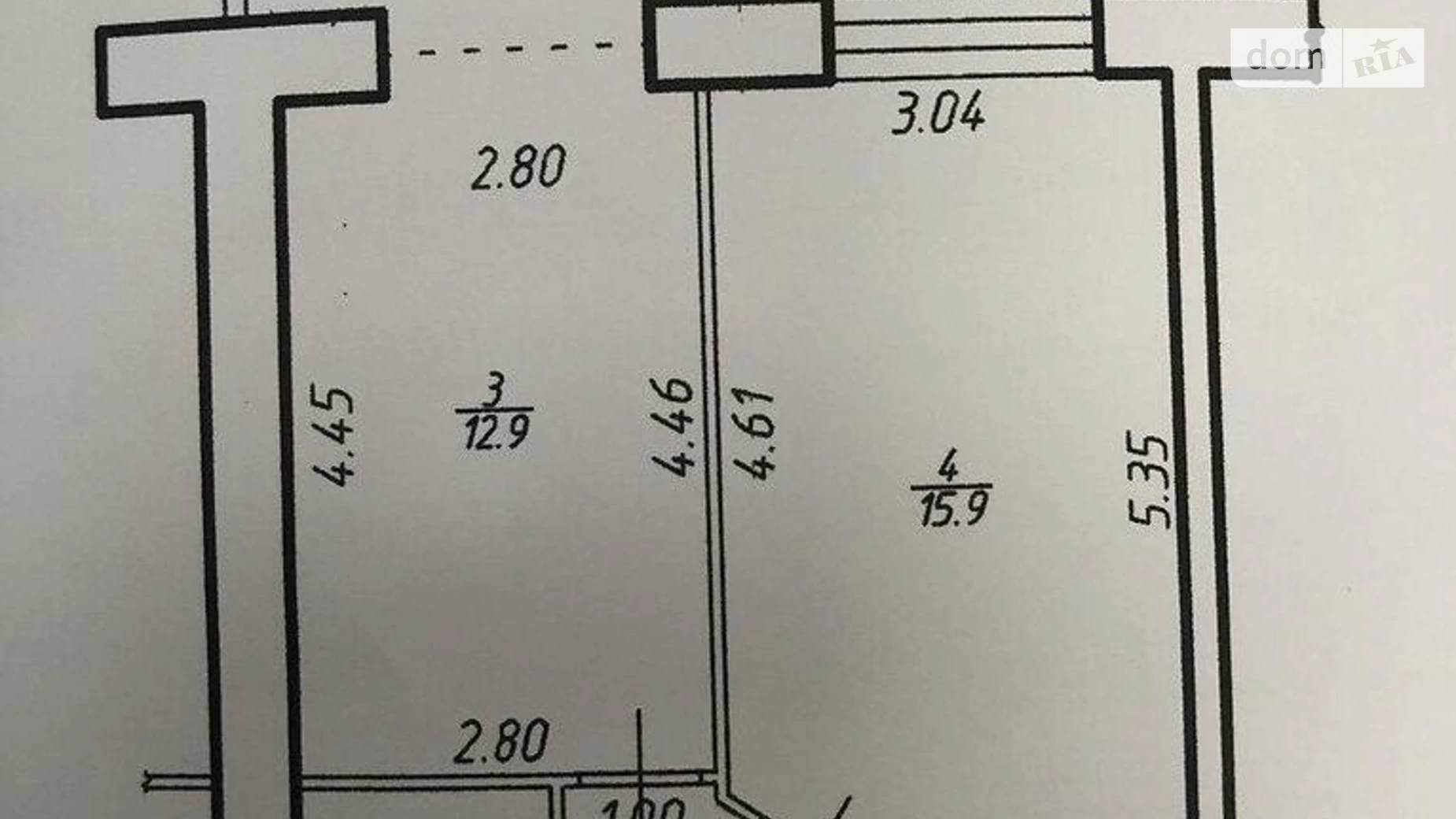 Продается 1-комнатная квартира 43 кв. м в Ивано-Франковске, ул. Высочана Семена, 18 - фото 4