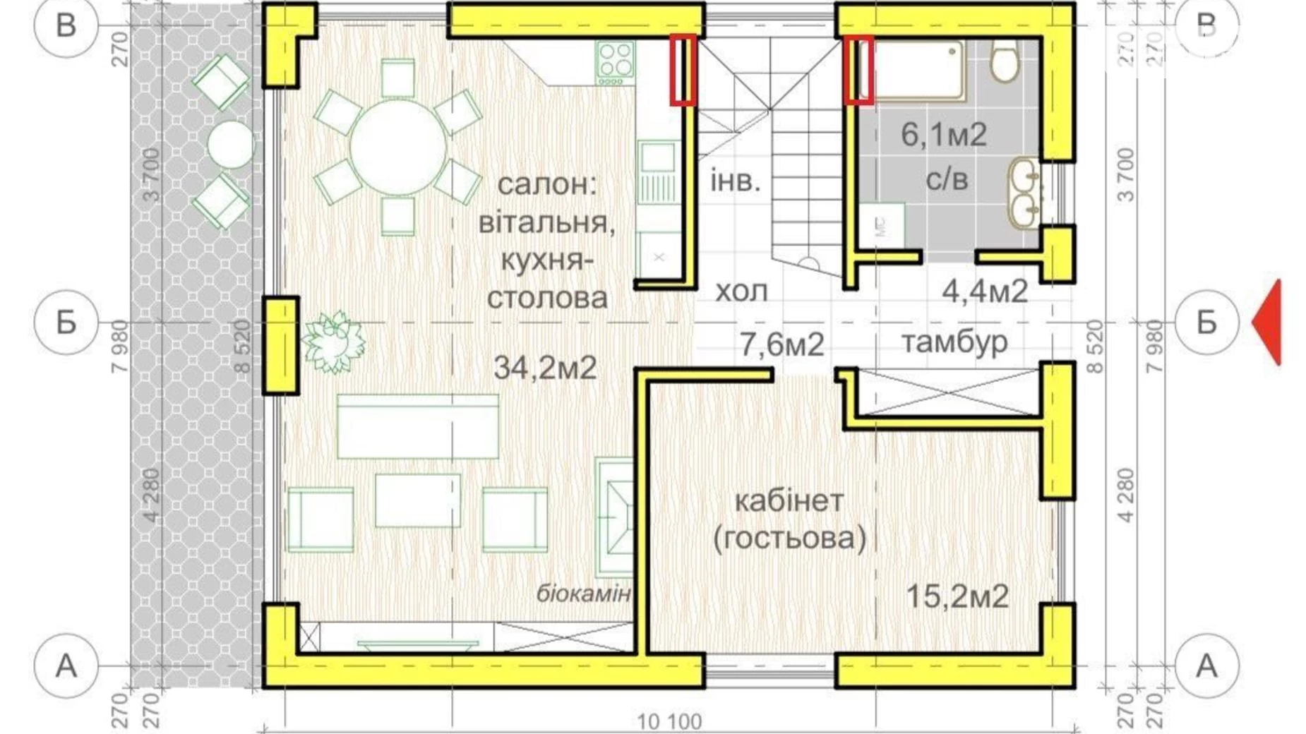 Продается дом на 2 этажа 145 кв. м с гаражом, цена: 139000 $ - фото 2