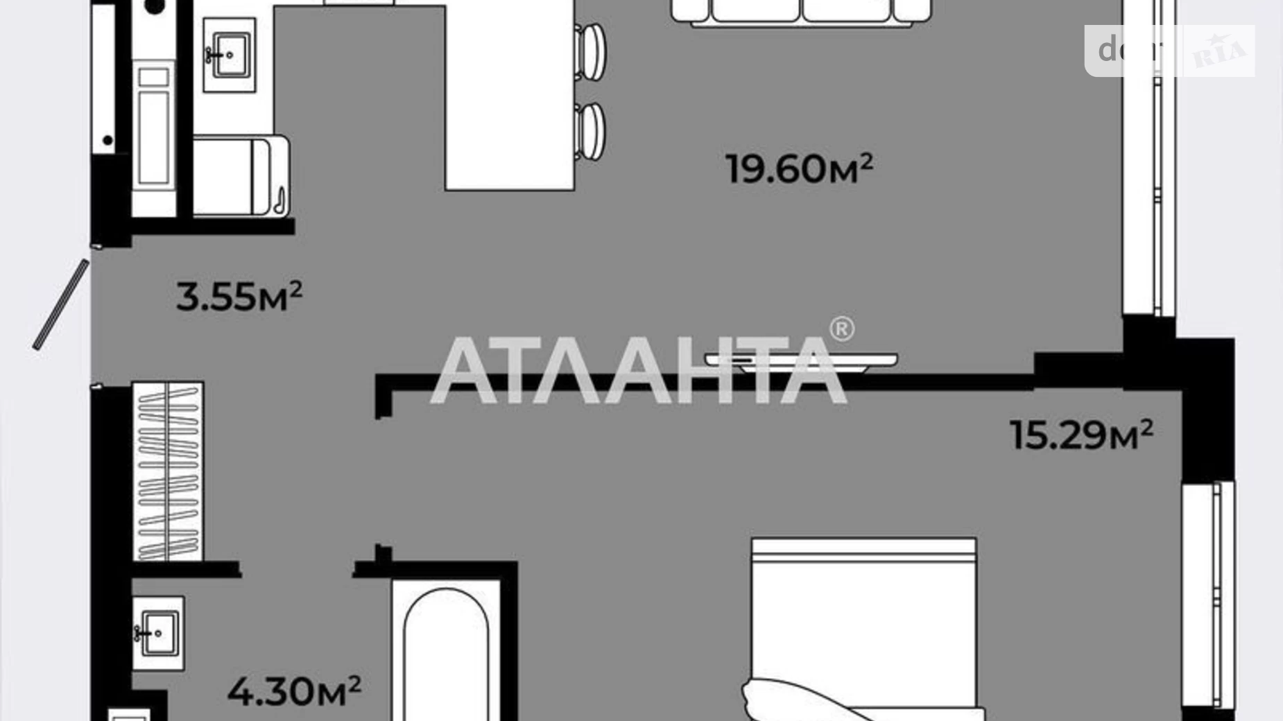 Продается 1-комнатная квартира 42.74 кв. м в Сокольниках, ул. Героев Крут