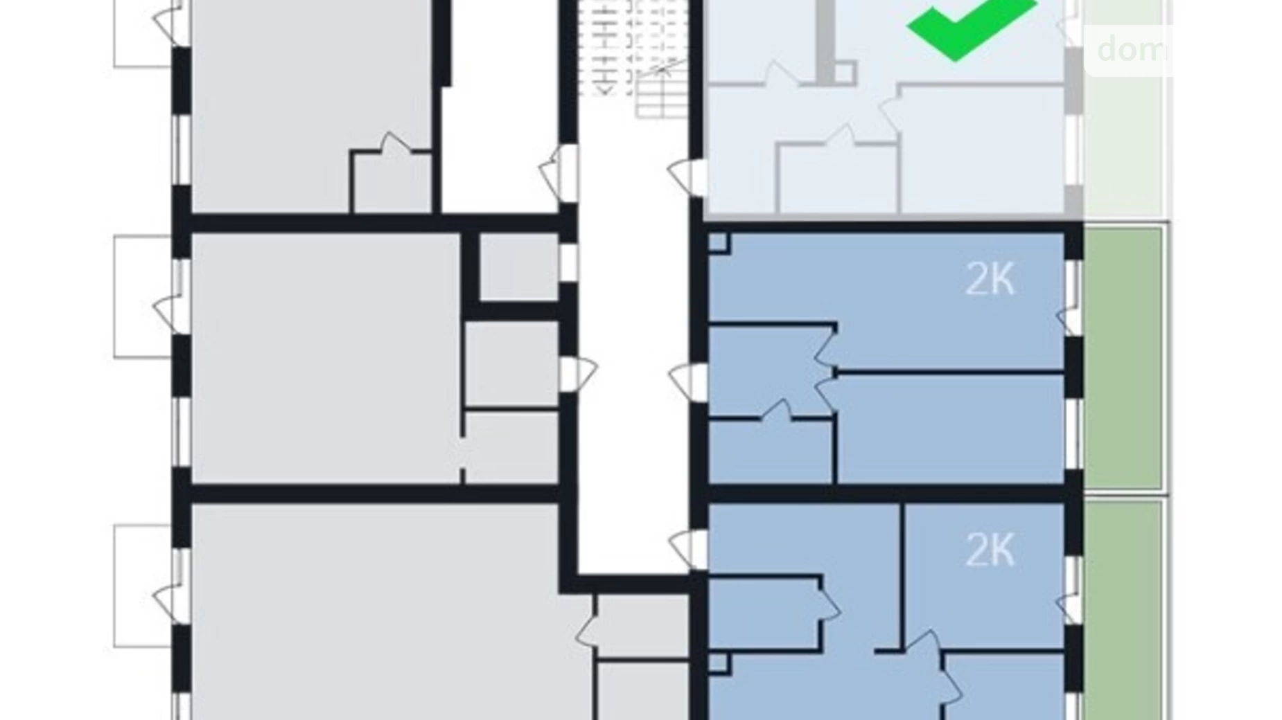 Продается 2-комнатная квартира 72.1 кв. м в Ивано-Франковске, ул. Коновальца Евгения