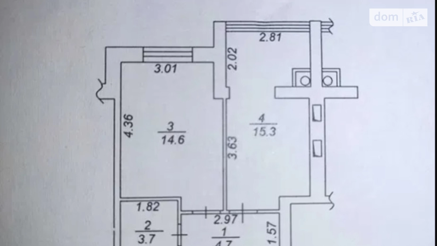 Продається 1-кімнатна квартира 38.3 кв. м у Крюківщині, вул. Жулянська, 1Б - фото 5