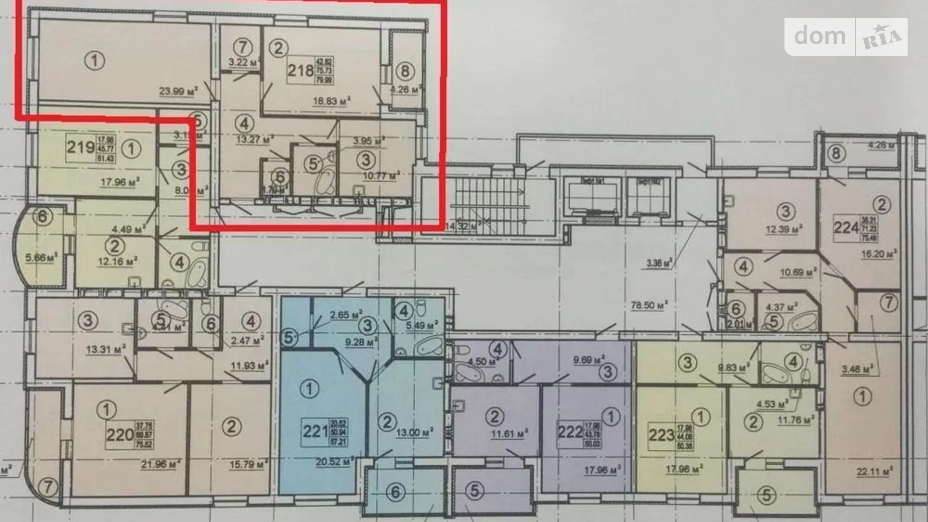 Продается 2-комнатная квартира 80 кв. м в Харькове, ул. Ботаническая, 2