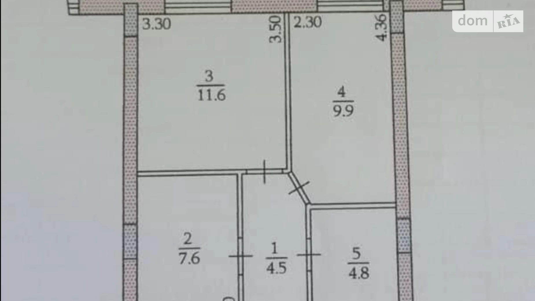 2-кімнатна квартира 38 кв. м у Тернополі, Підволочиське шосе