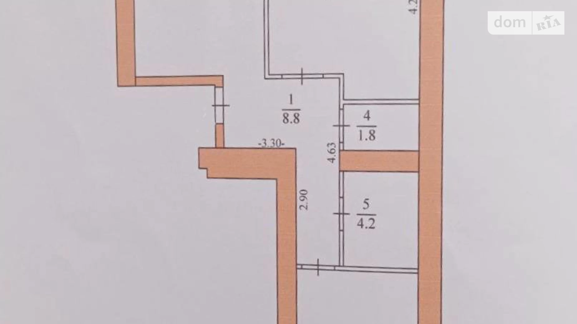 2-комнатная квартира 69.2 кв. м в Тернополе, ул. Микулинецкая