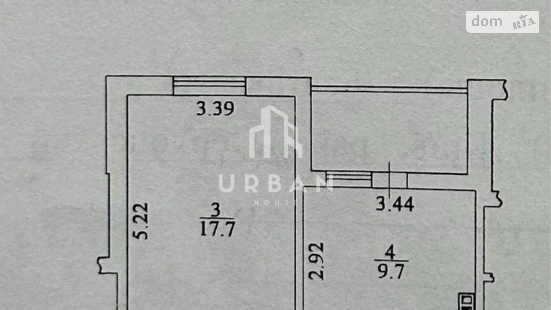 Продается 1-комнатная квартира 44 кв. м в Киеве, пер. Балтийский, 3