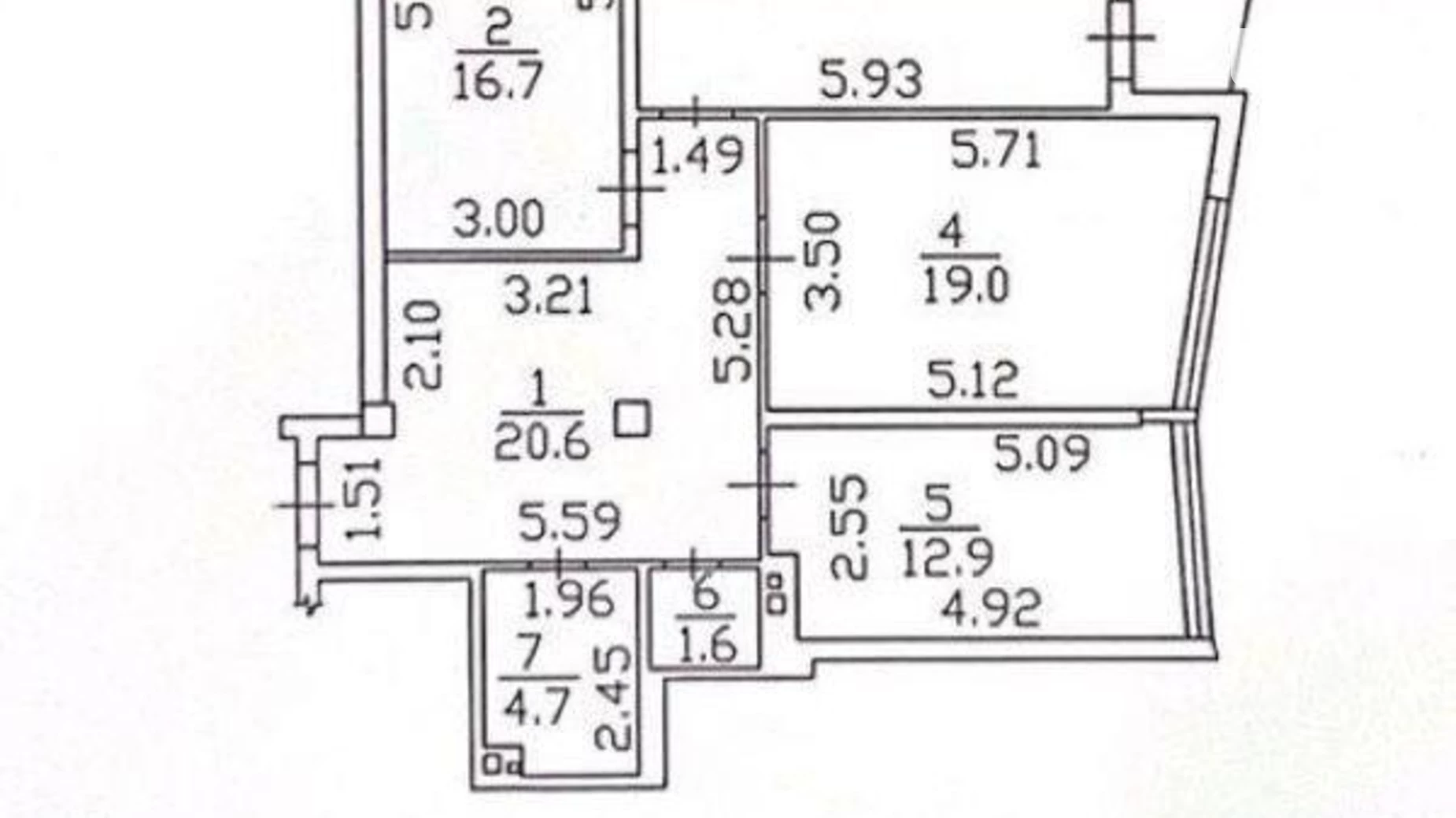 Продается 4-комнатная квартира 101 кв. м в Одессе, Фонтанская дор., 77А - фото 3