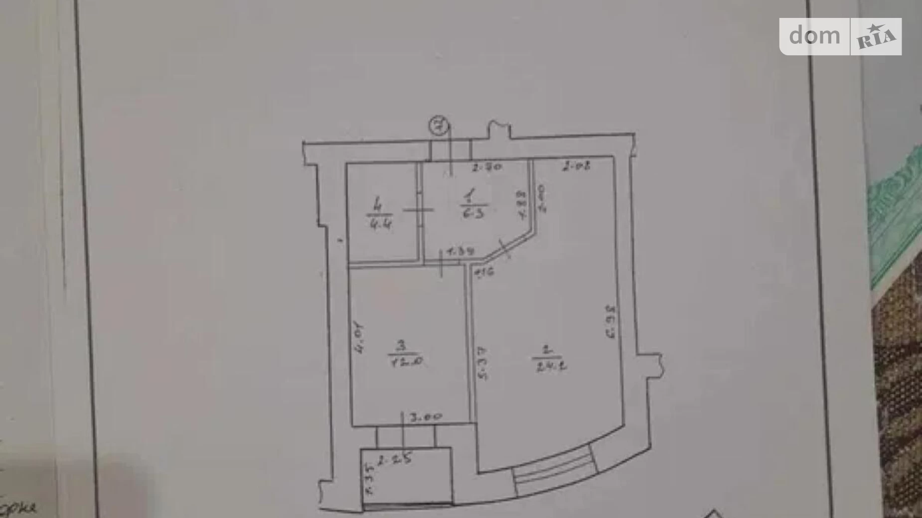 Продается 1-комнатная квартира 50 кв. м в Ивано-Франковске, ул. Куренного Черноты, 2 - фото 4