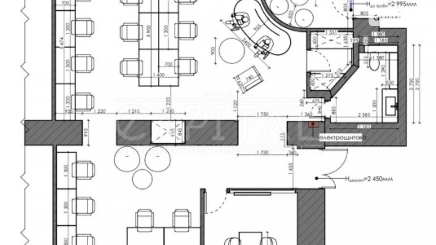 Продается офис 125 кв. м в бизнес-центре, цена: 460000 $ - фото 4