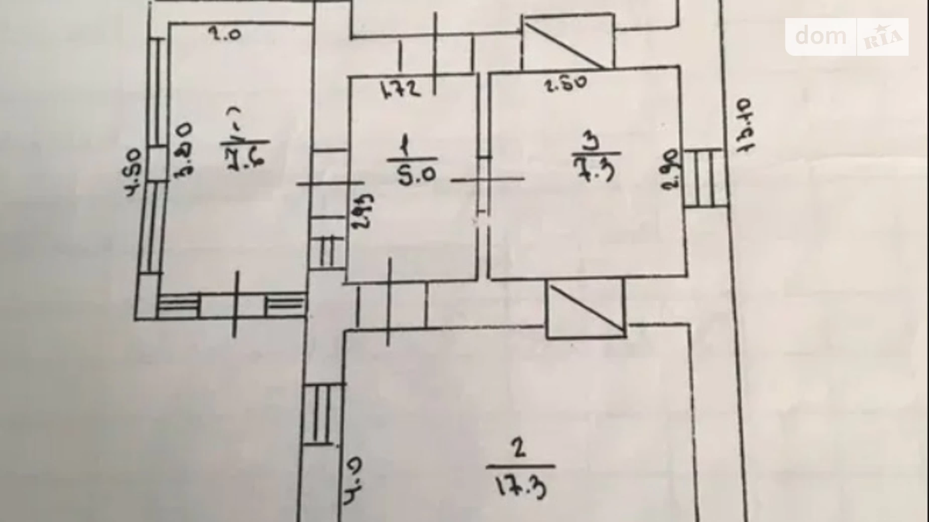 Продается одноэтажный дом 74 кв. м с участком, ул. 31 Марта(Красноармейская)