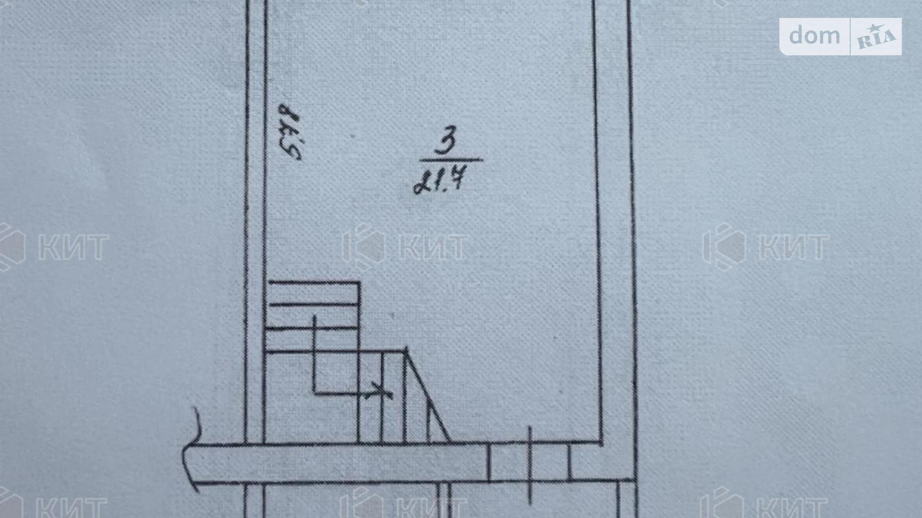 Продається 2-кімнатна квартира 47 кв. м у Харкові, вул. Академіка Павлова, 283