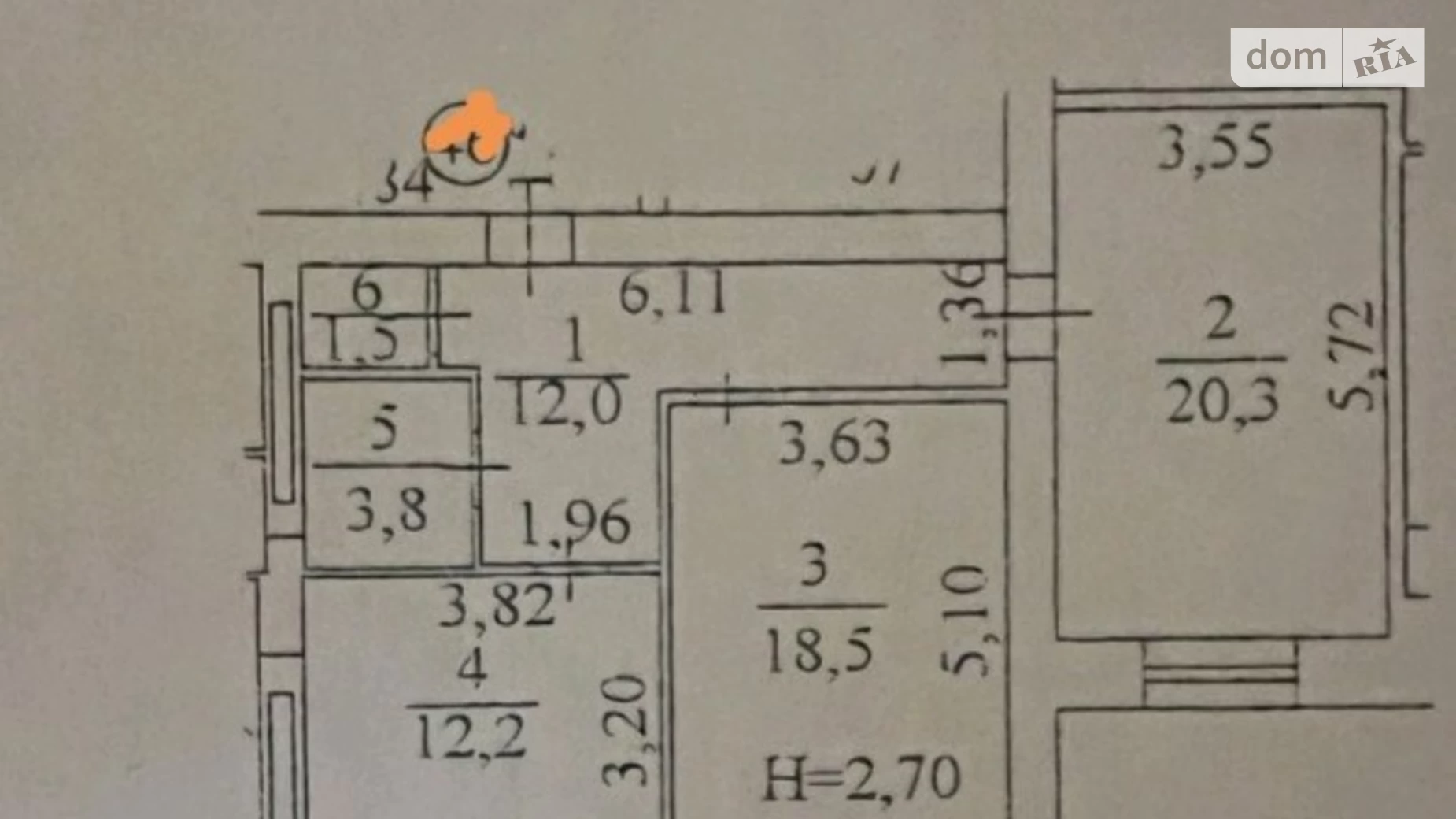 Продается 2-комнатная квартира 75 кв. м в Киеве, ул. Волынская, 10 - фото 5