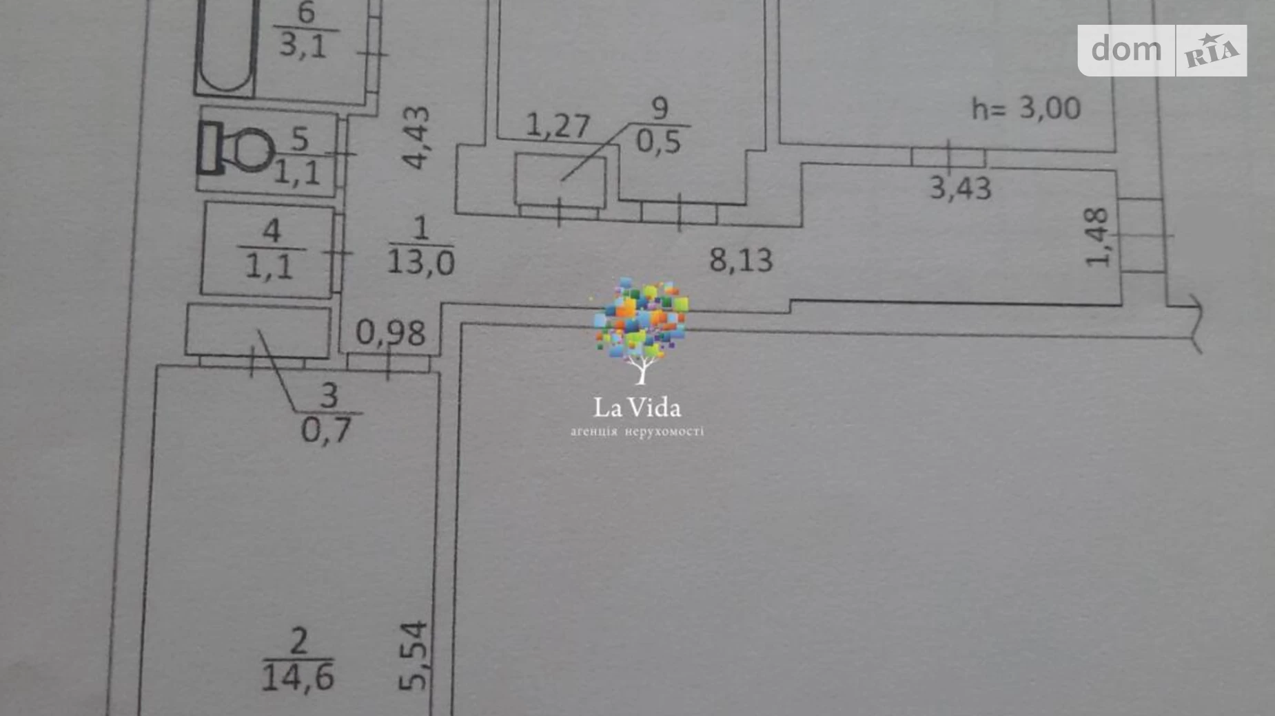 Продается 3-комнатная квартира 73.2 кв. м в Киеве, ул. Большая Васильковская, 132