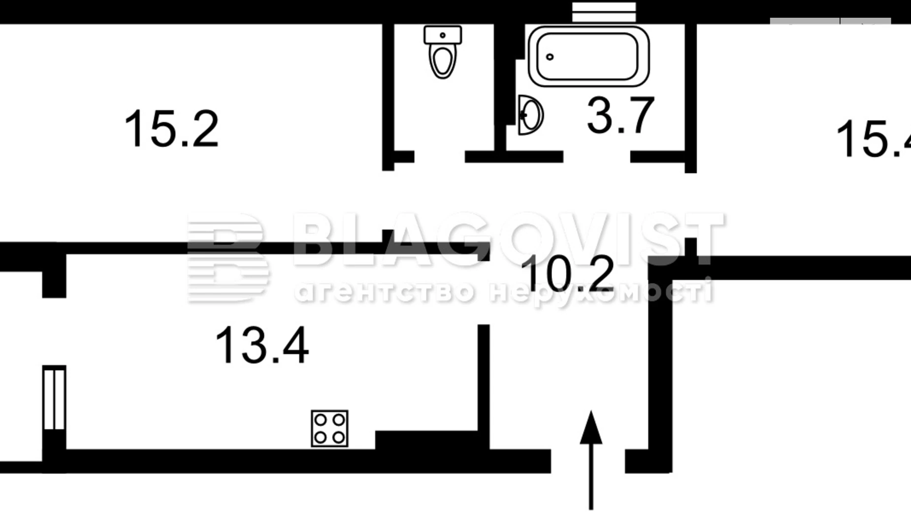 Продается 2-комнатная квартира 63.4 кв. м в Киеве, ул. Нижнеключевая, 14 - фото 2