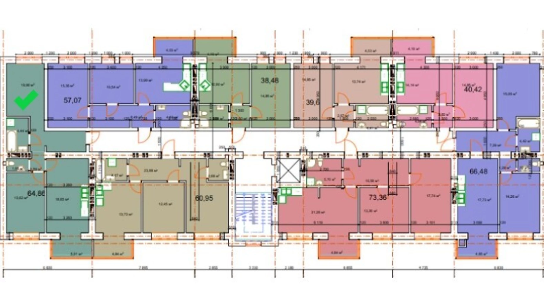 Продается 2-комнатная квартира 64.8 кв. м в Калуше, ул. Малицкой - фото 3