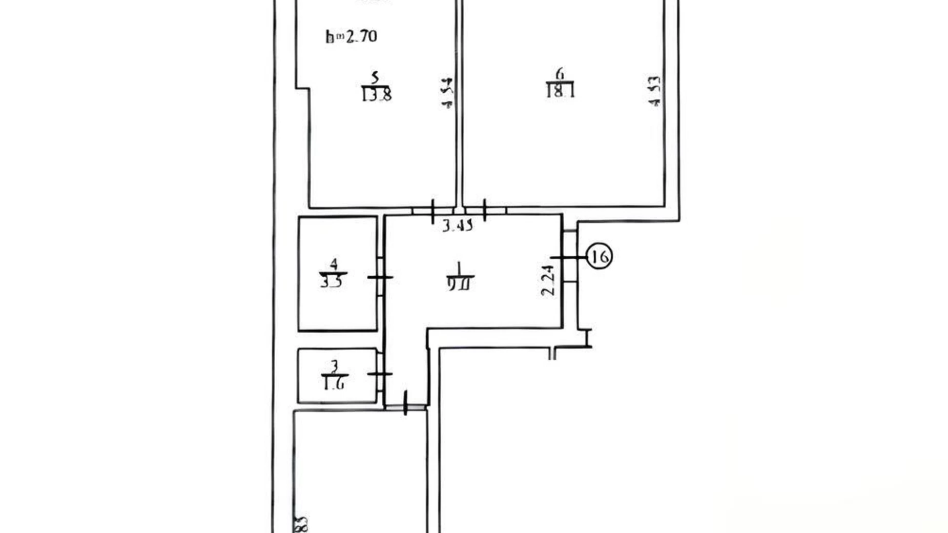 Продается 2-комнатная квартира 60 кв. м в Ирпене, ул. Белокур(Курская), 6А