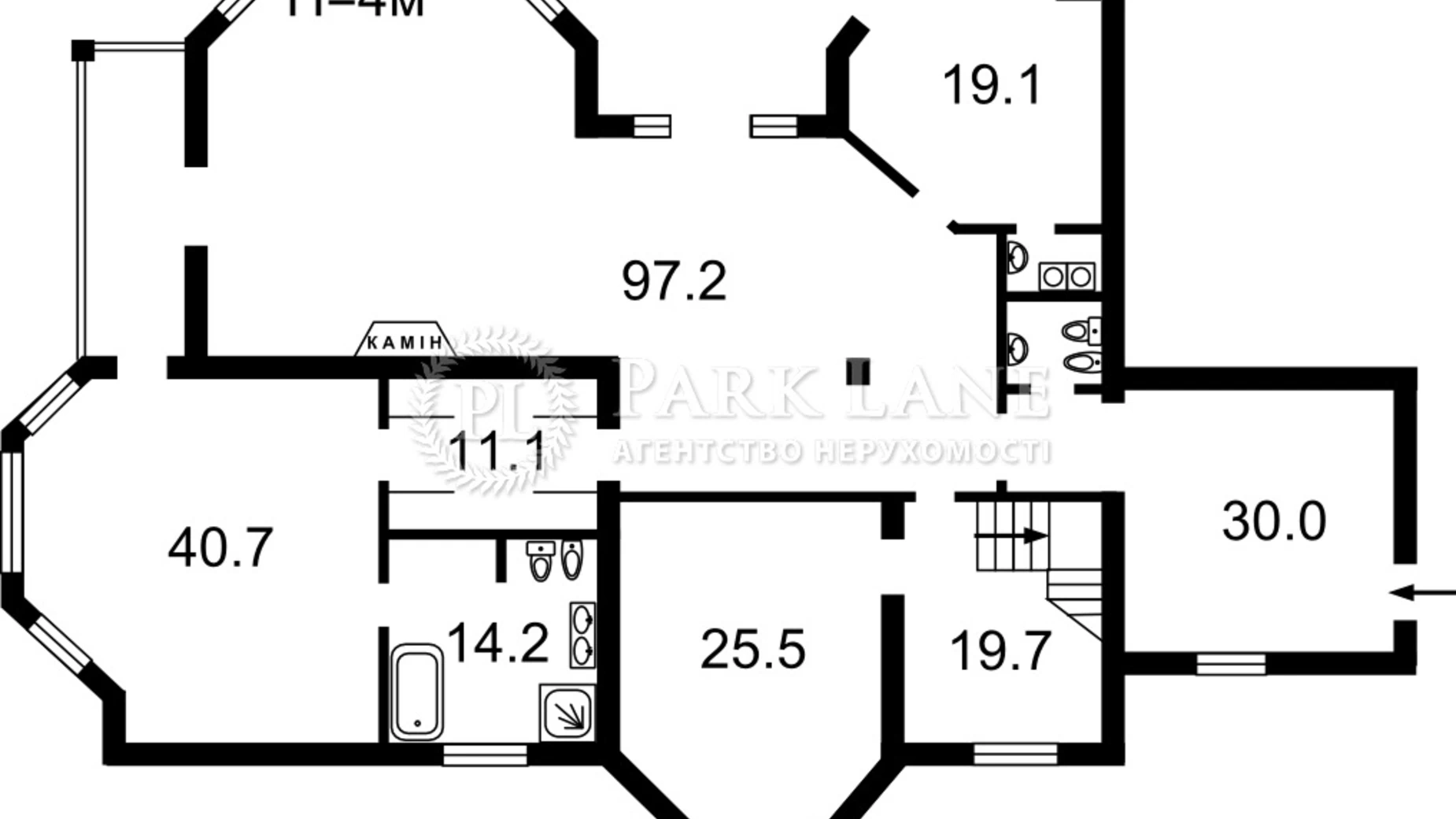 Продается 4-комнатная квартира 529.4 кв. м в Козине, ул. Киевская, 10 - фото 3