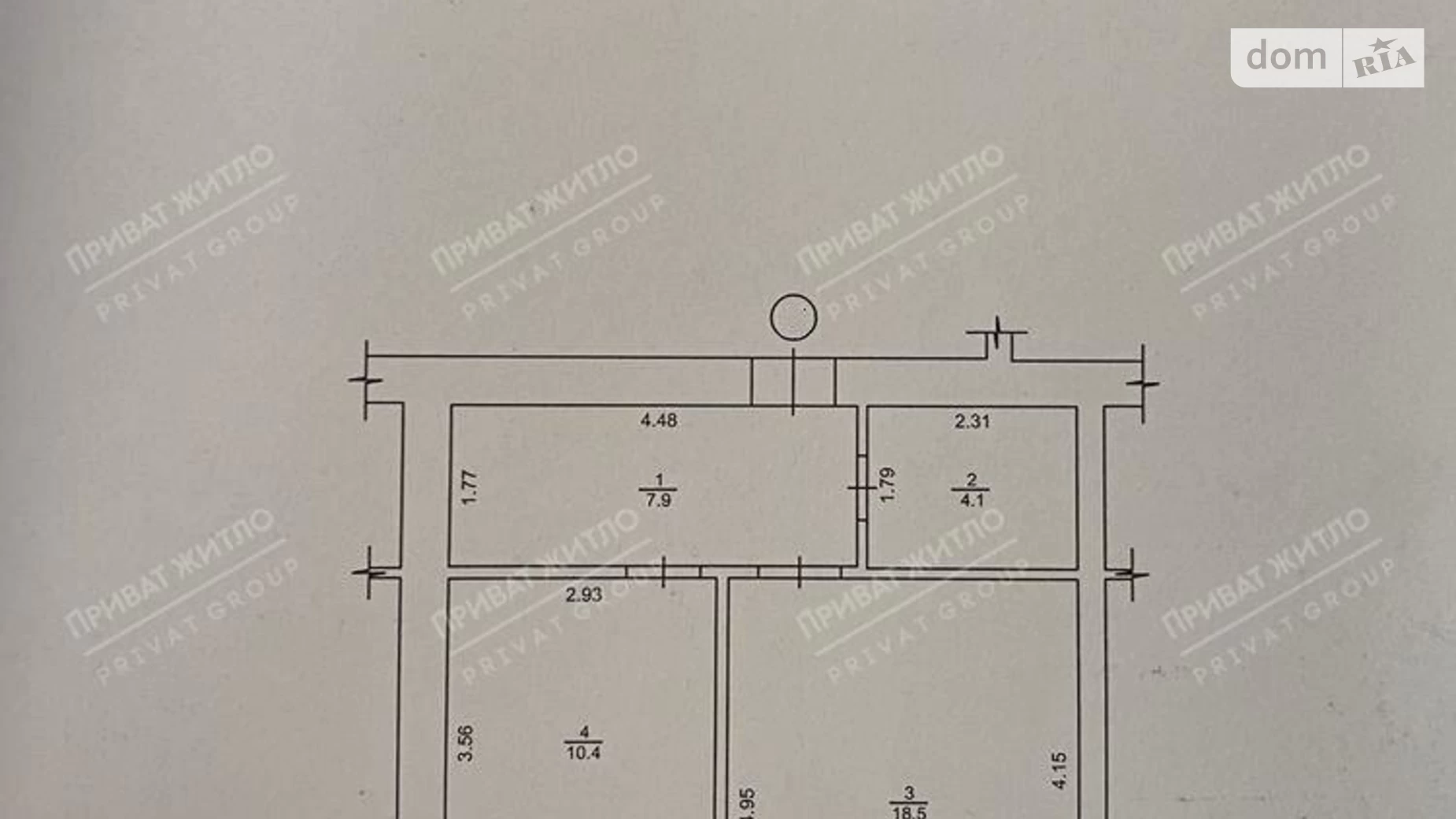 Продається 1-кімнатна квартира 44 кв. м у Полтаві, вул. Григорія Левченка(Сапіго)