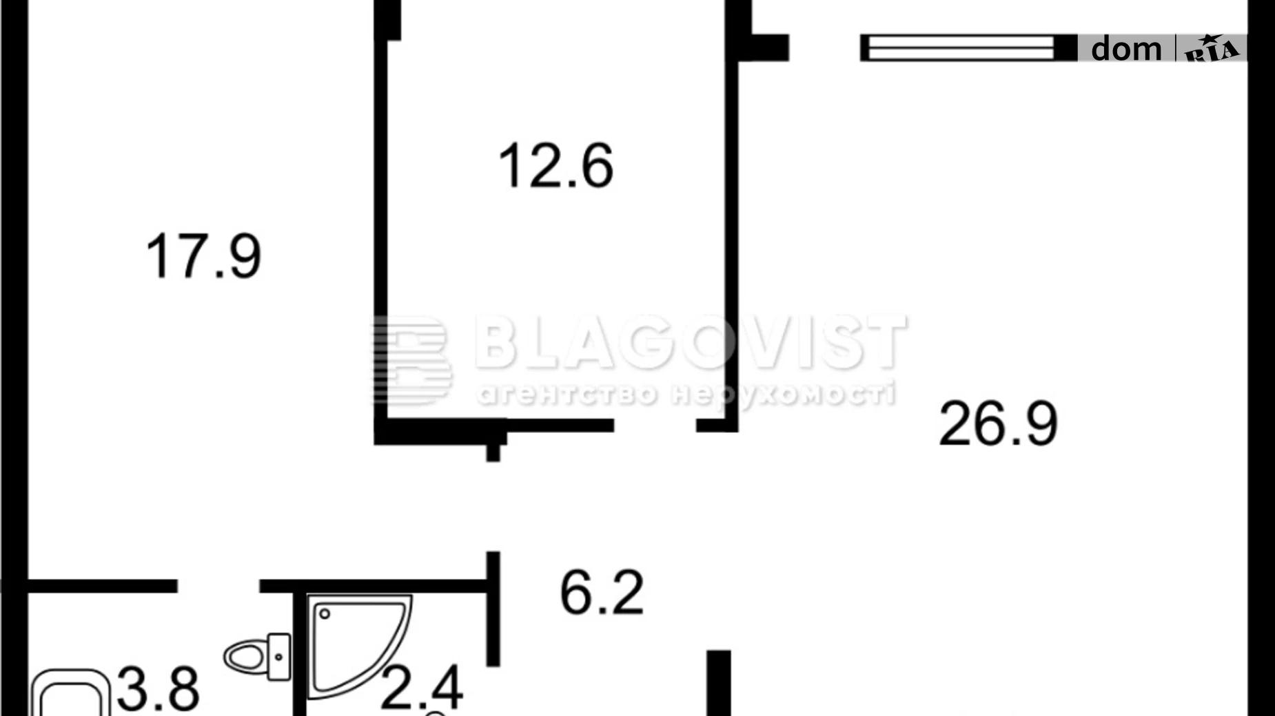 Продается 2-комнатная квартира 75 кв. м в Киеве, ул. Шолуденко, 30