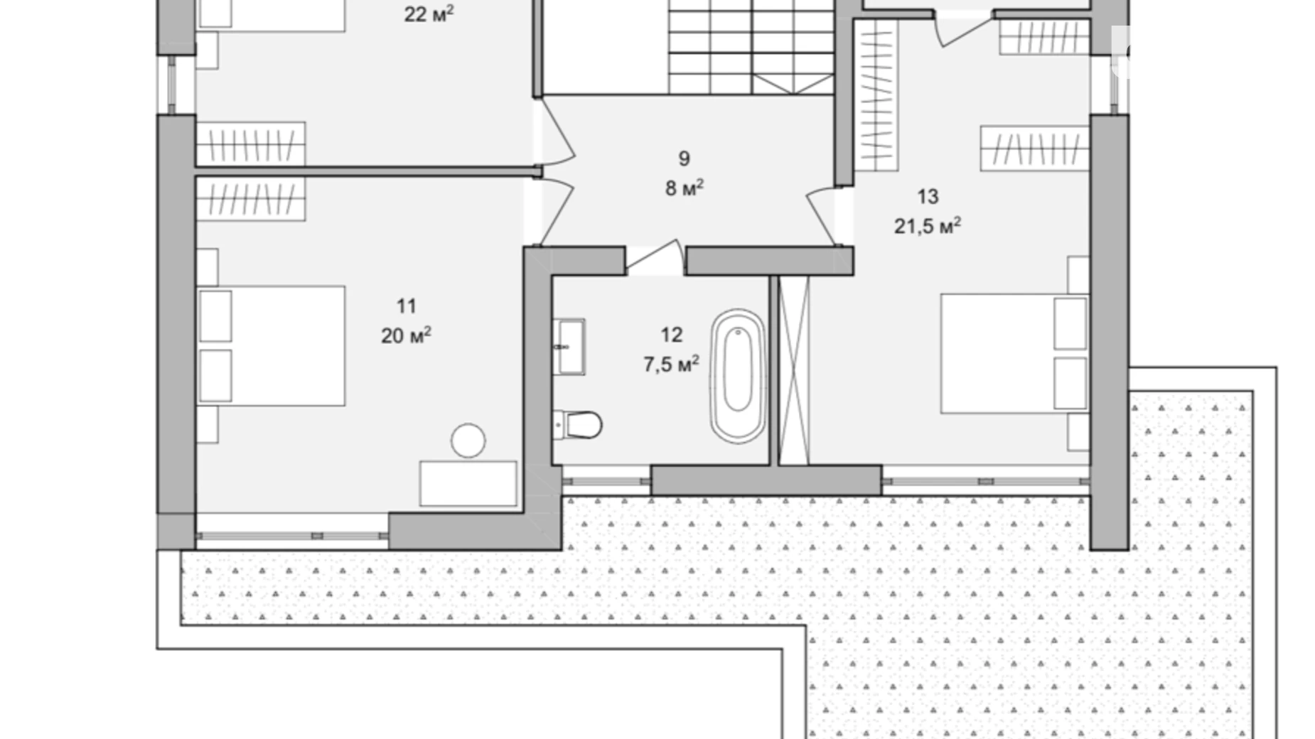 Продается дом на 2 этажа 204 кв. м с балконом, цена: 320000 $ - фото 3