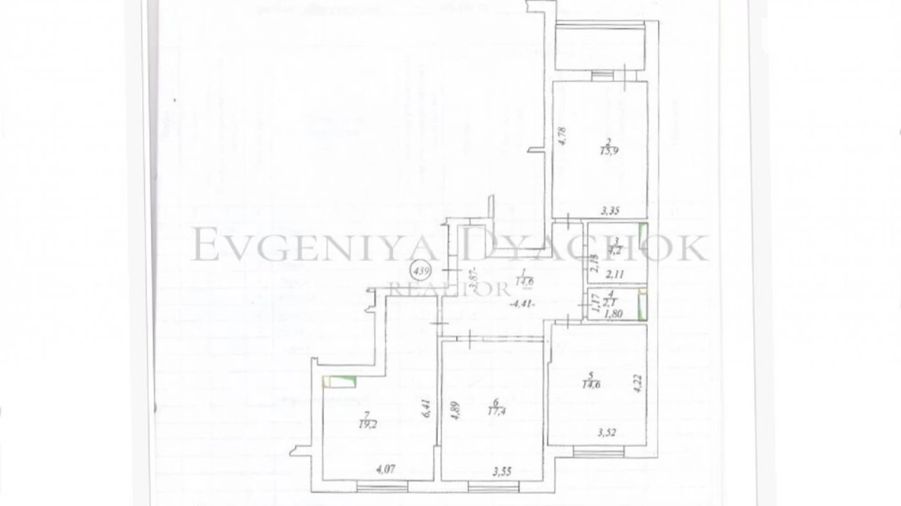 Продается 3-комнатная квартира 93 кв. м в Киеве, ул. Ревуцкого, 40Б - фото 2