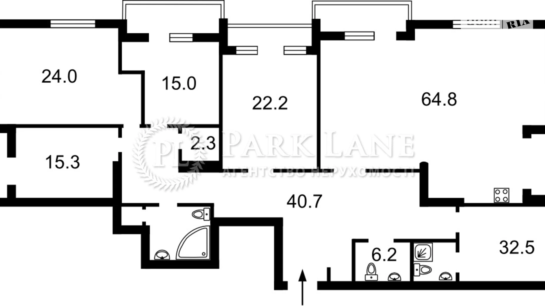 Продается 6-комнатная квартира 240 кв. м в Киеве, ул. Дмитриевская, 17