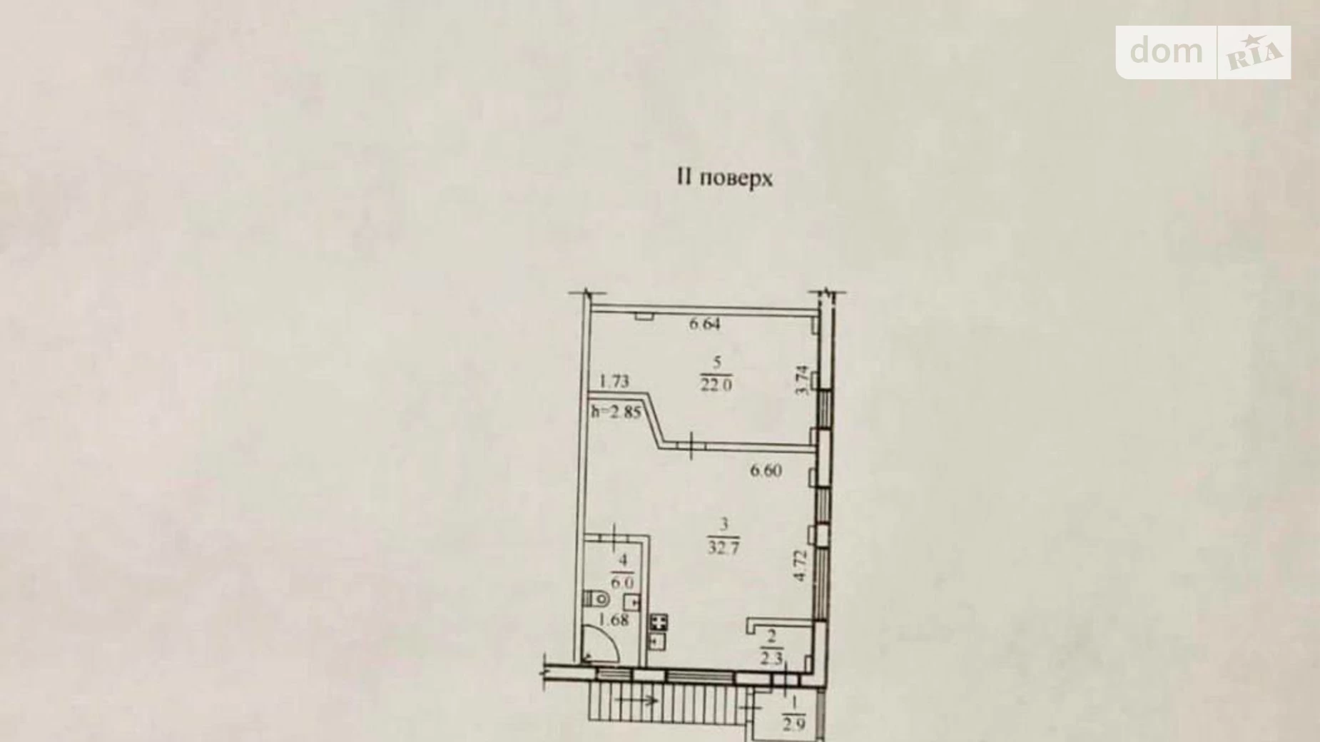 Продається 2-кімнатна квартира 66 кв. м у Дніпрі, вул. Алли Горської(Наримська), 106